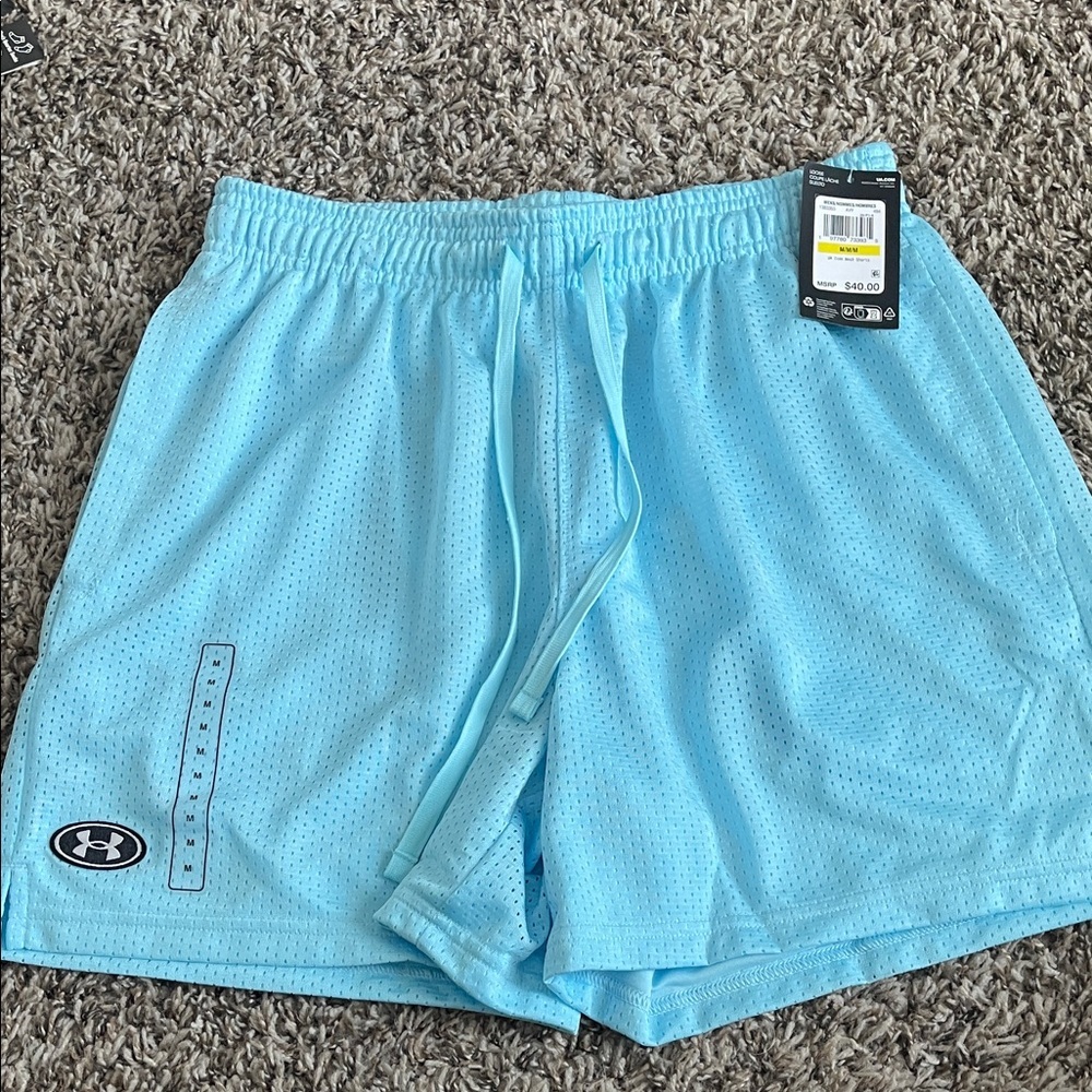 Under Armour men's Sky Blue Athletic Shorts